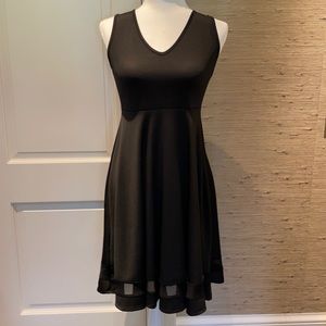 PinkBlush black maternity dress size small